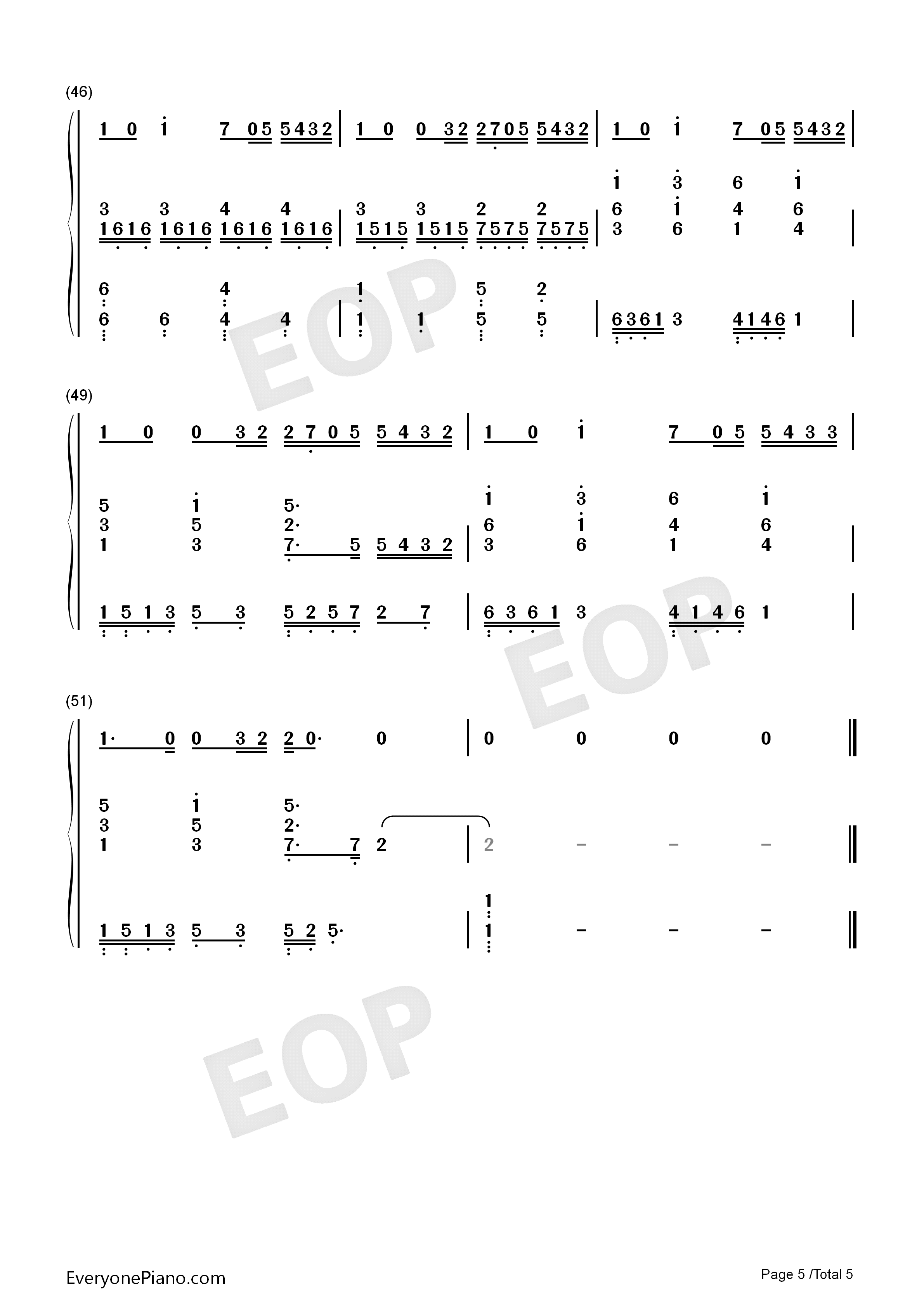 来自天堂的魔鬼钢琴简谱_邓紫棋演唱