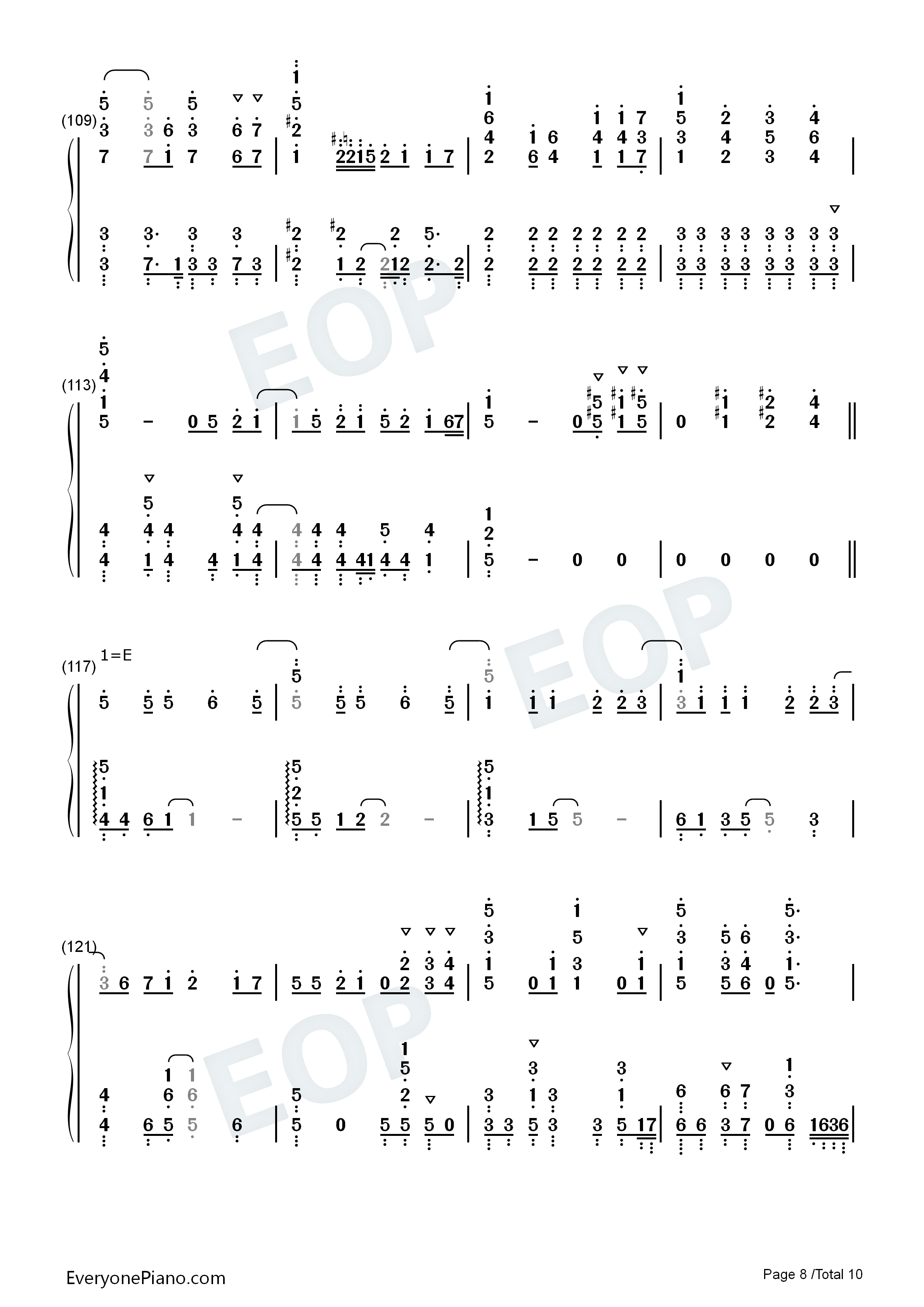 五等分の軌跡钢琴简谱_中野家の五つ子演唱