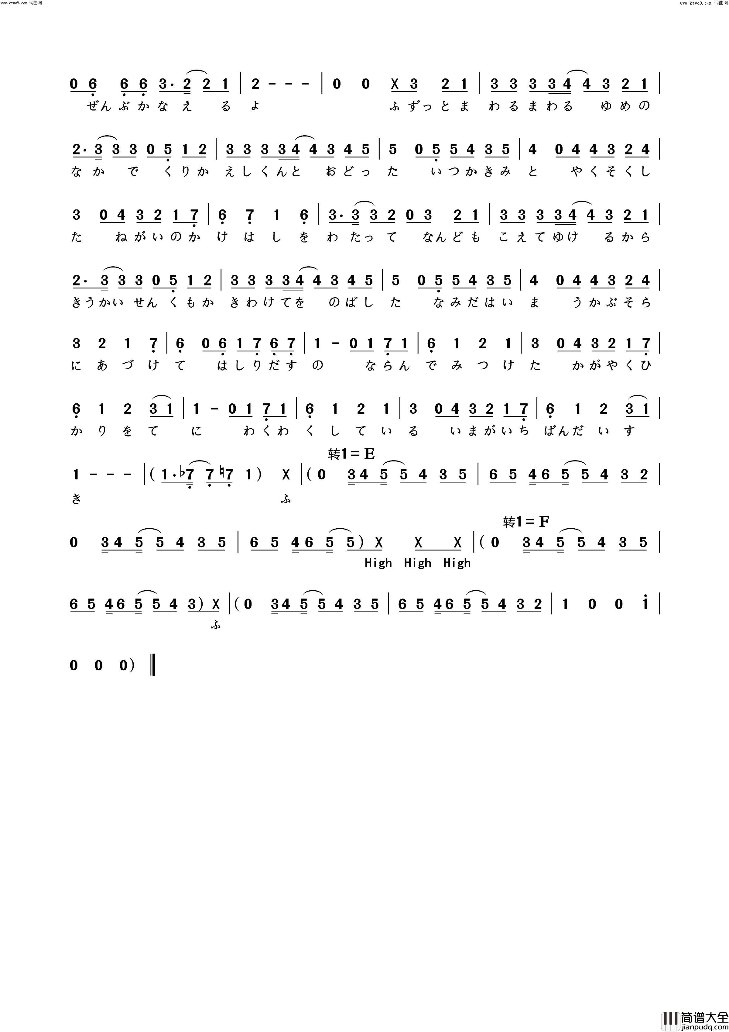 adrenaline!!!(TV动画_埃罗芒阿老师_2_7、9_12集片尾曲)简谱_Trysail演唱_文艺小Eager曲谱