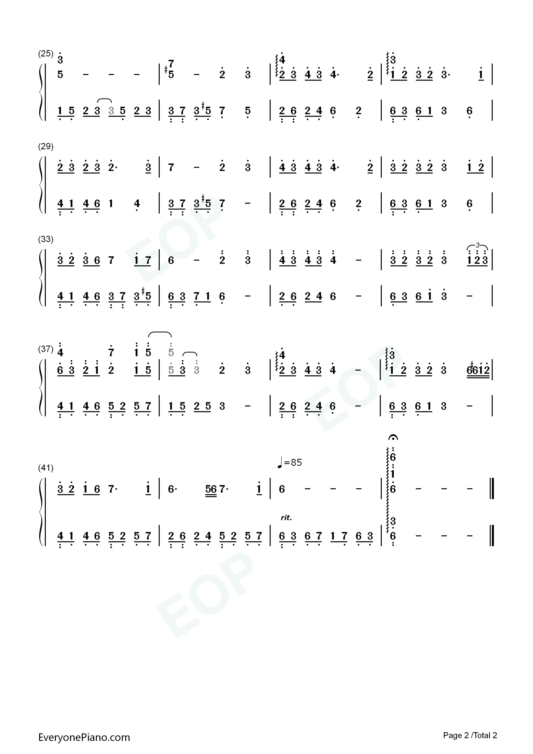 夜de模仿曲钢琴简谱_lcz_0205演唱