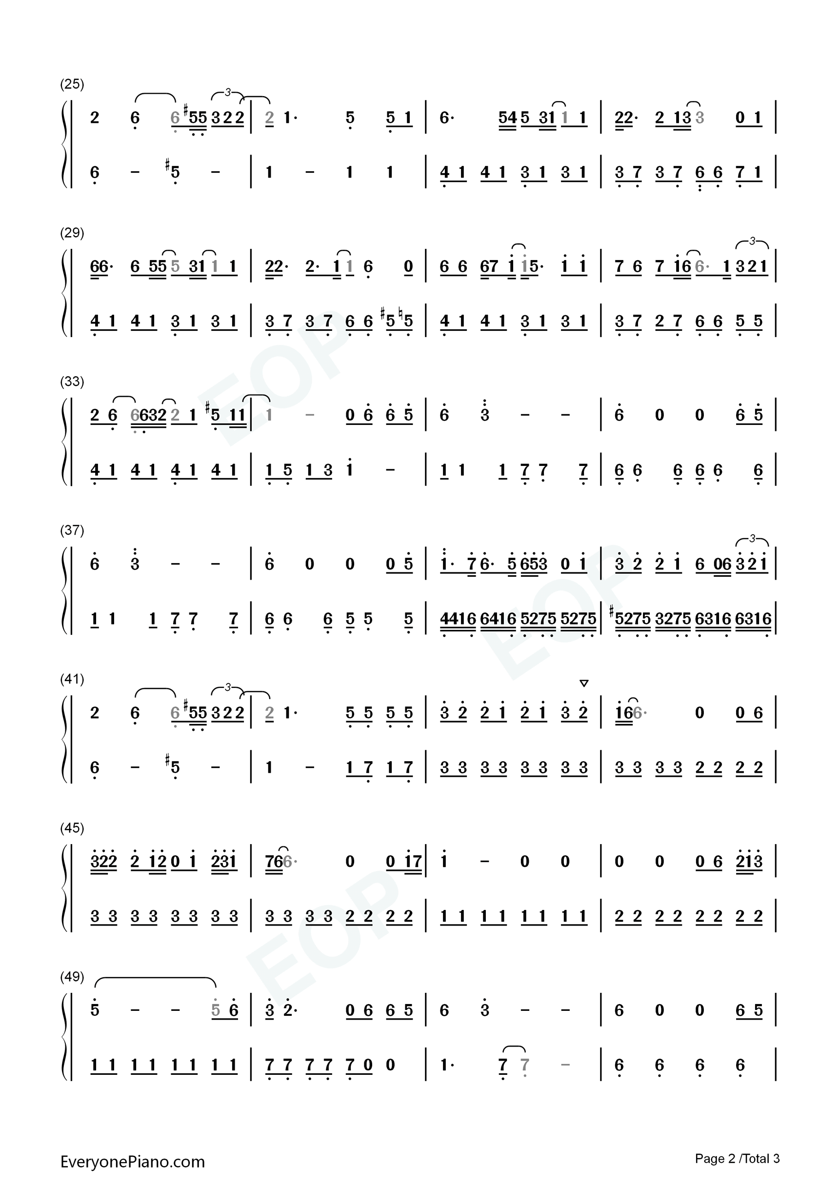 Space_Man钢琴简谱_Sam_Ryder演唱