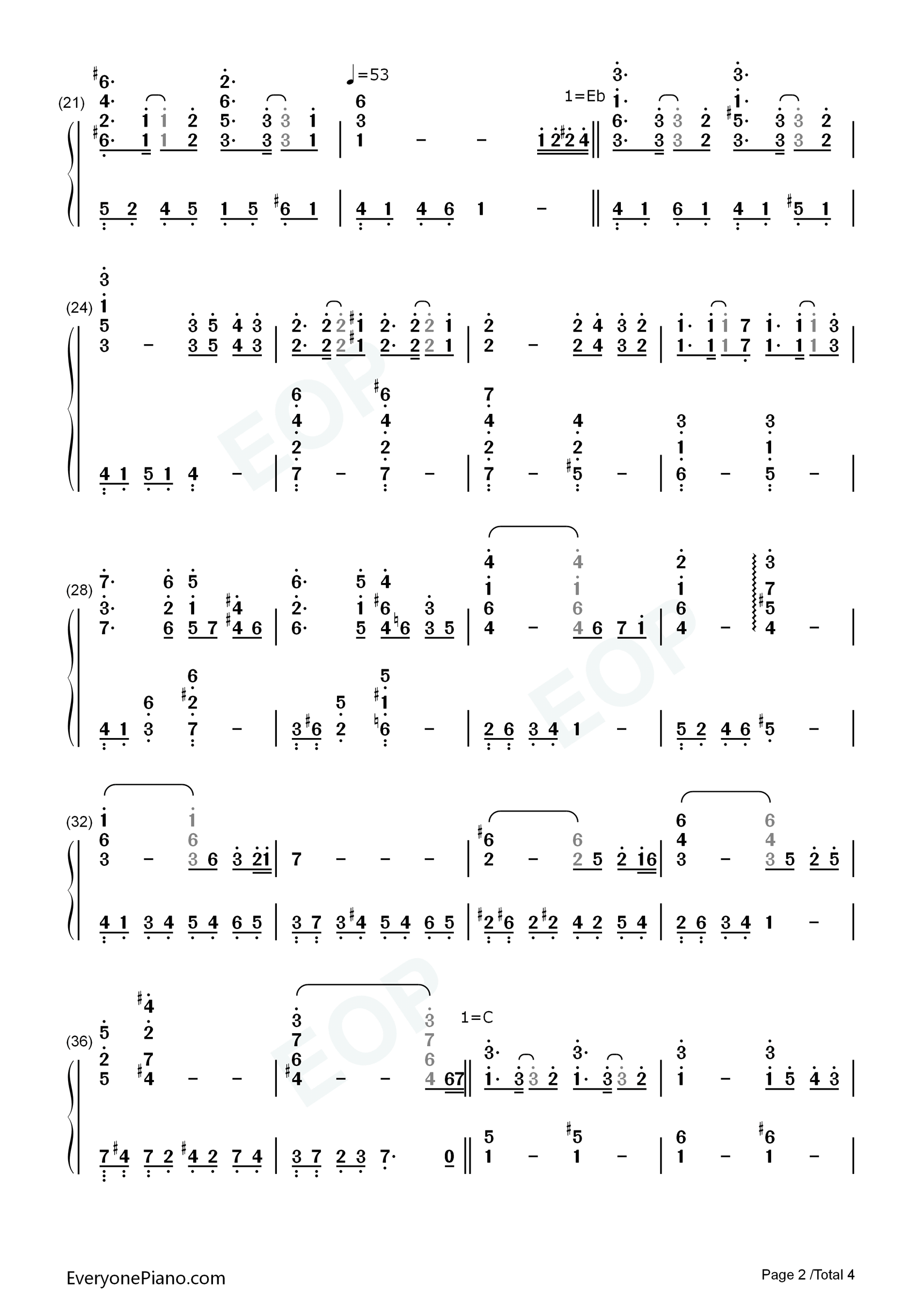 Labyrinth_of_Eden钢琴简谱_久石让演唱