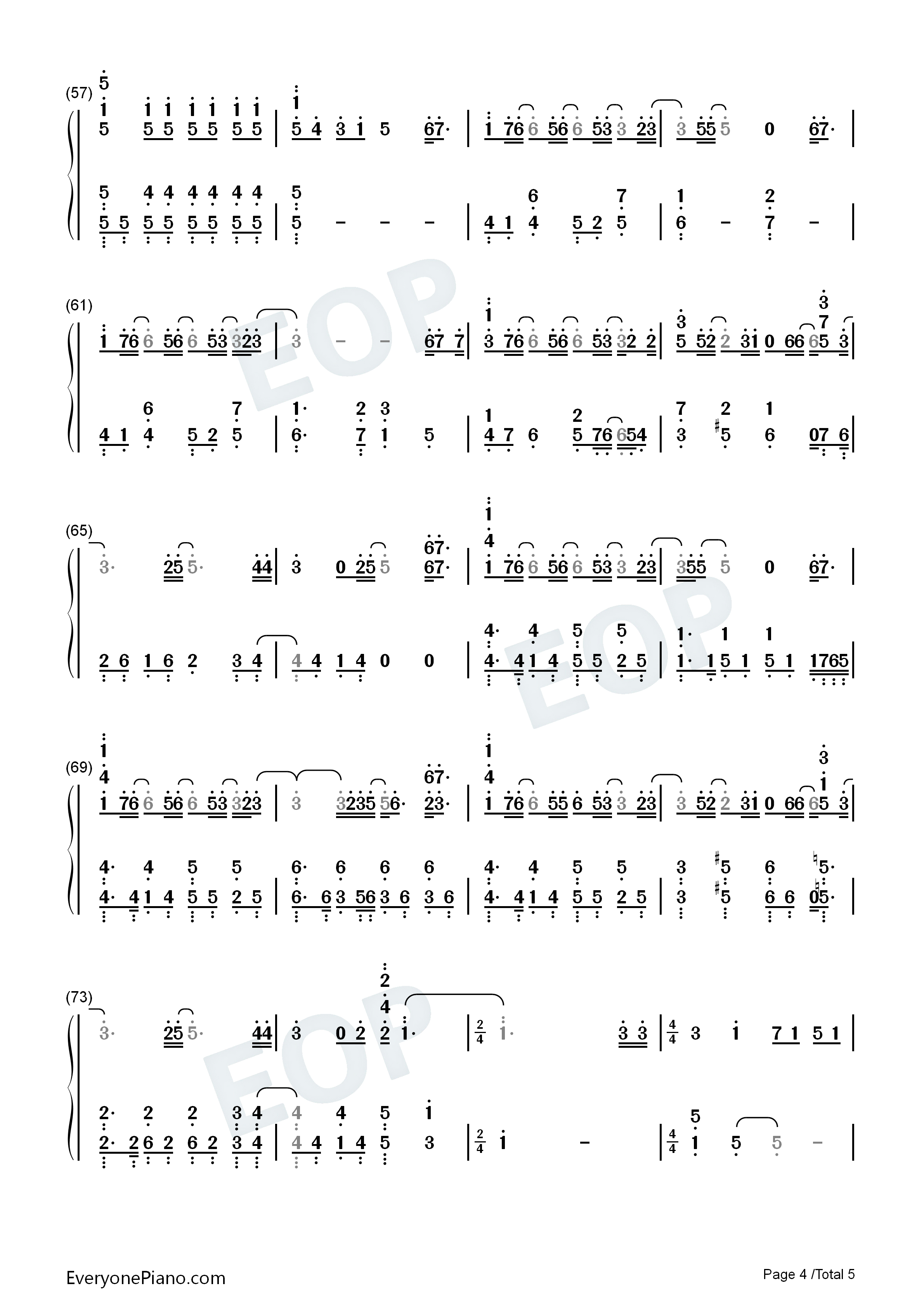 レンズ钢琴简谱_幾田りら演唱