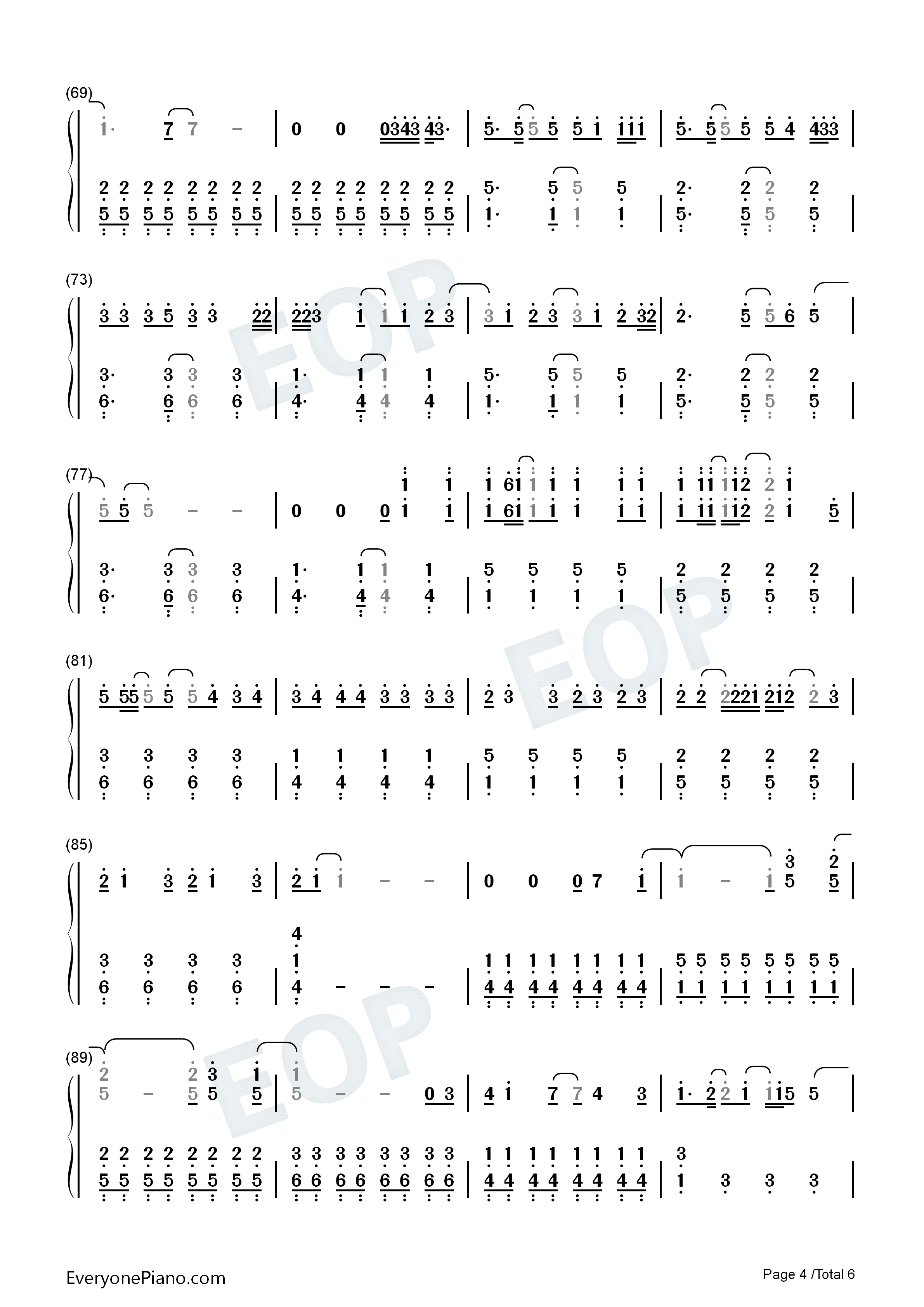 All_Too_Well钢琴简谱_Taylor_Swift演唱