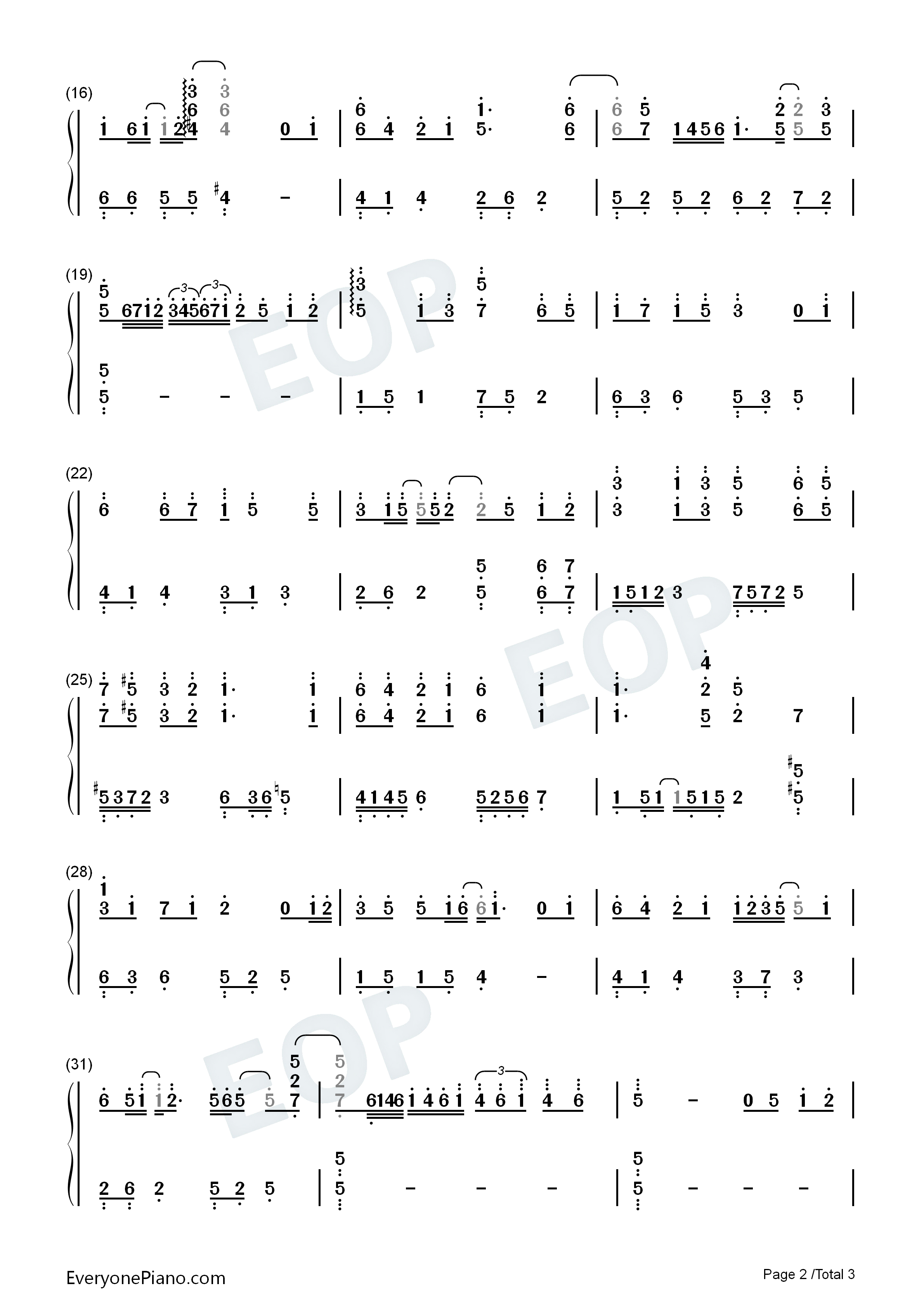 凤凰花开的路口钢琴简谱_林志炫演唱