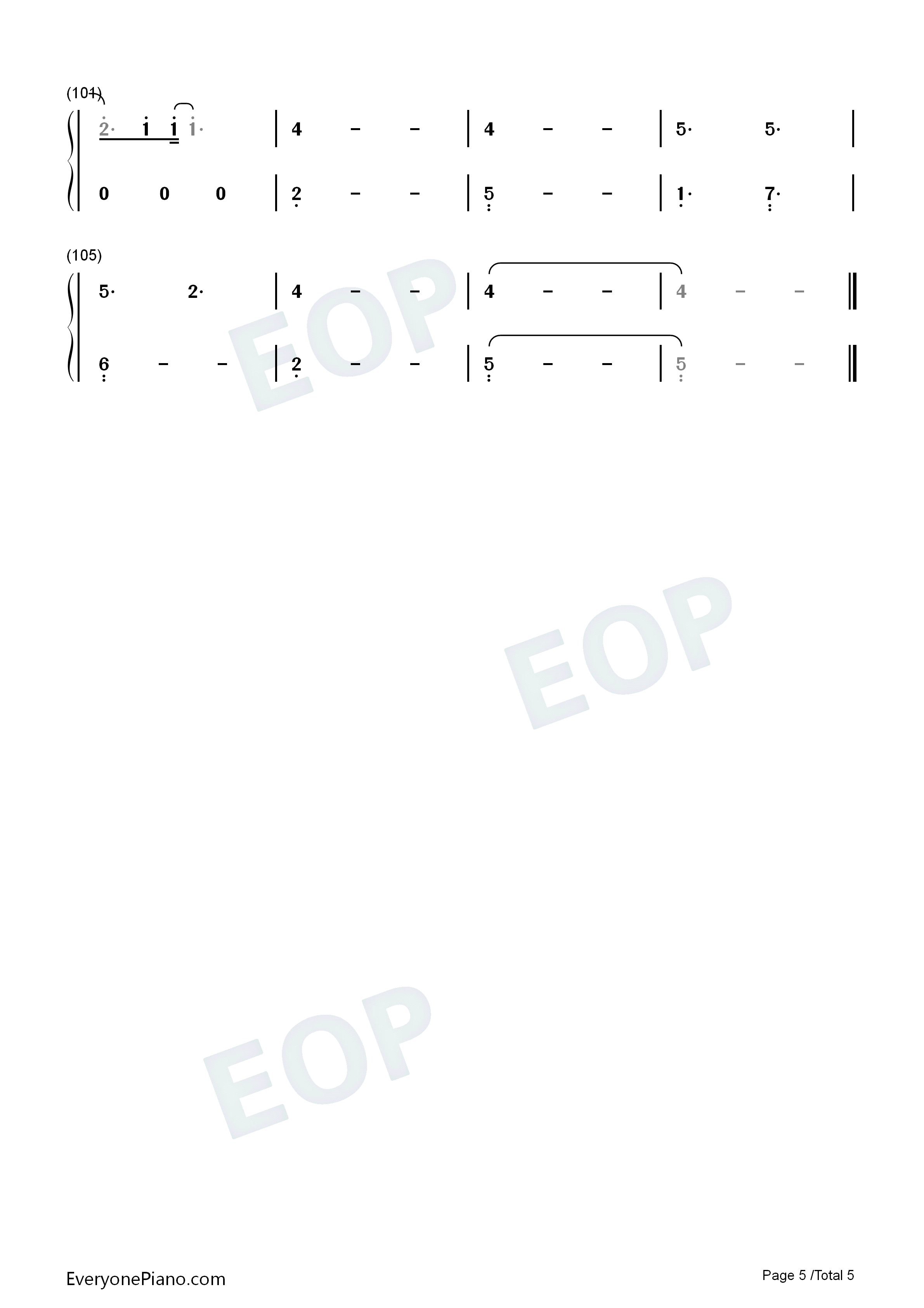 Glimpse_of_Us钢琴简谱_Joji演唱