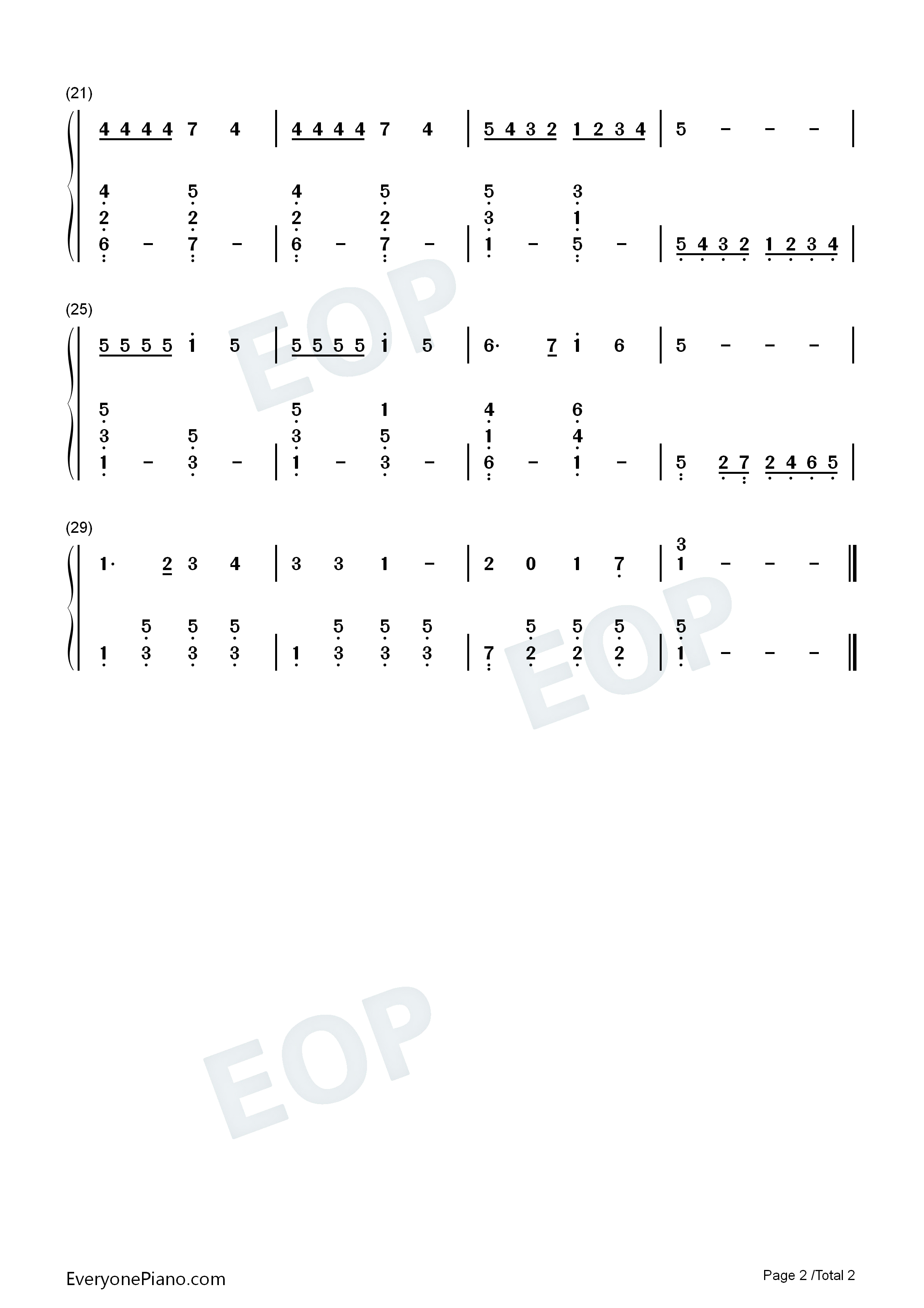 森林水车钢琴简谱_米山正夫演唱