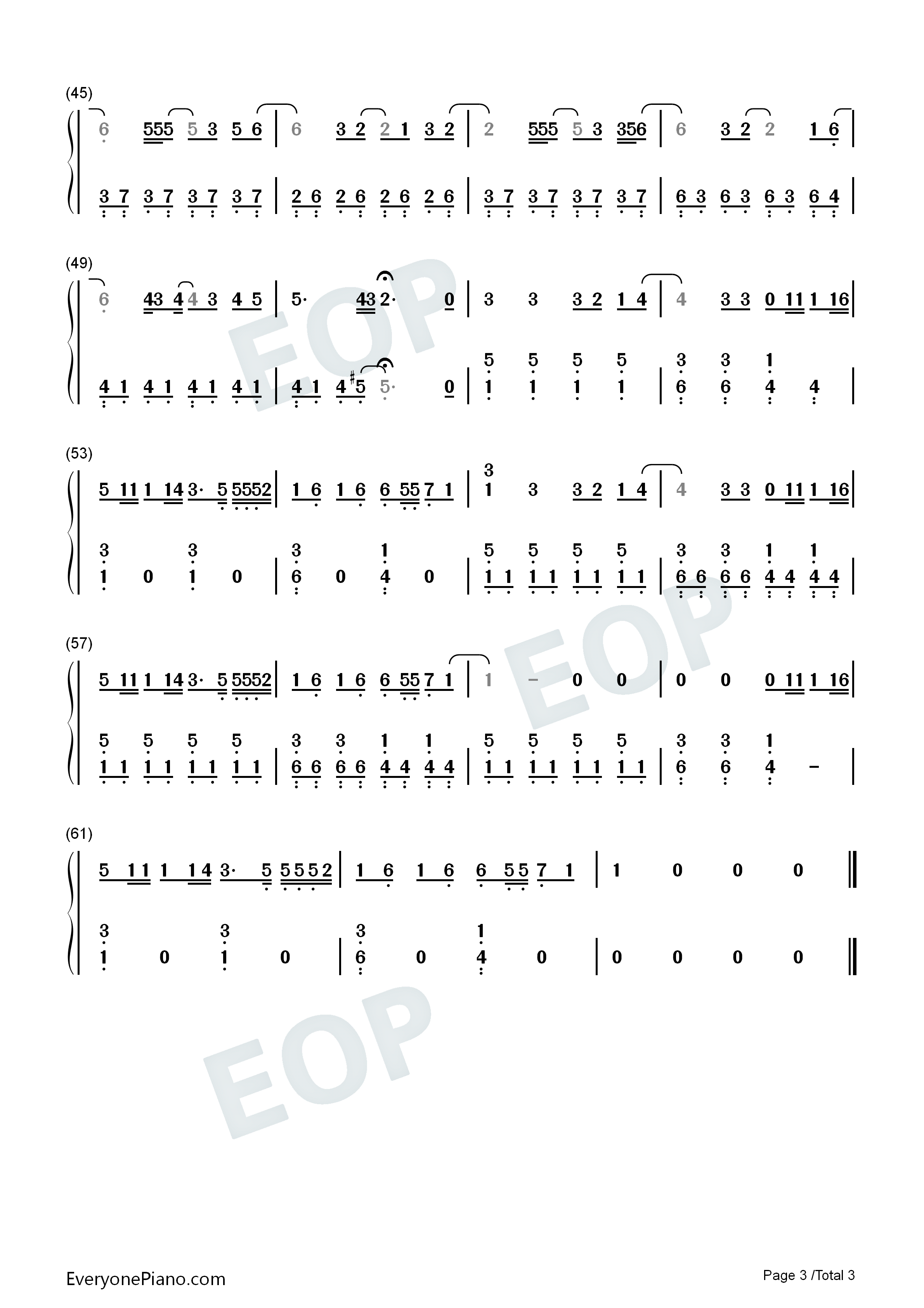 Left_and_Right钢琴简谱_Charlie_Puth_田柾国_防弹少年团演唱