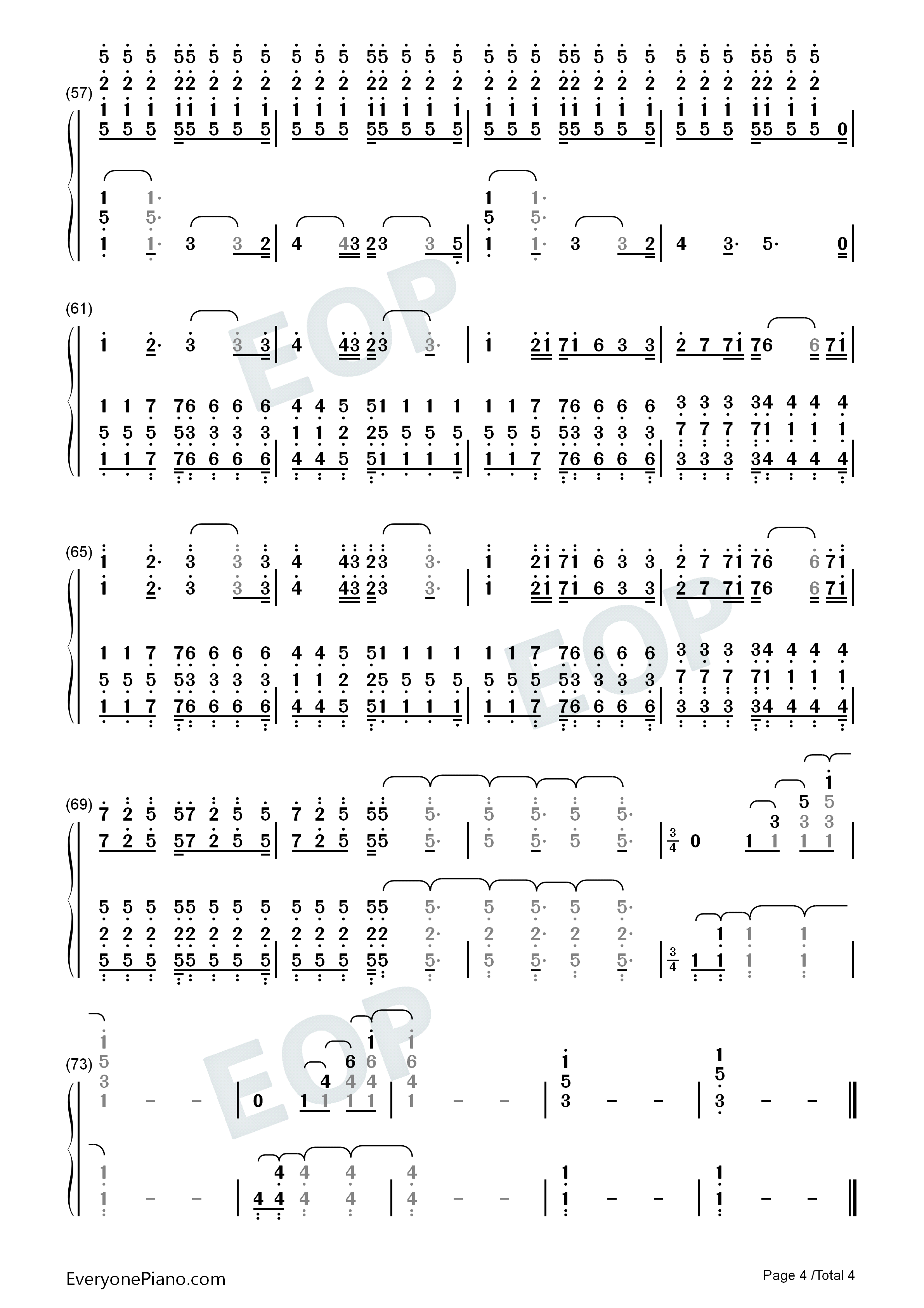 圣托里尼钢琴简谱_雅尼_Yanni演唱