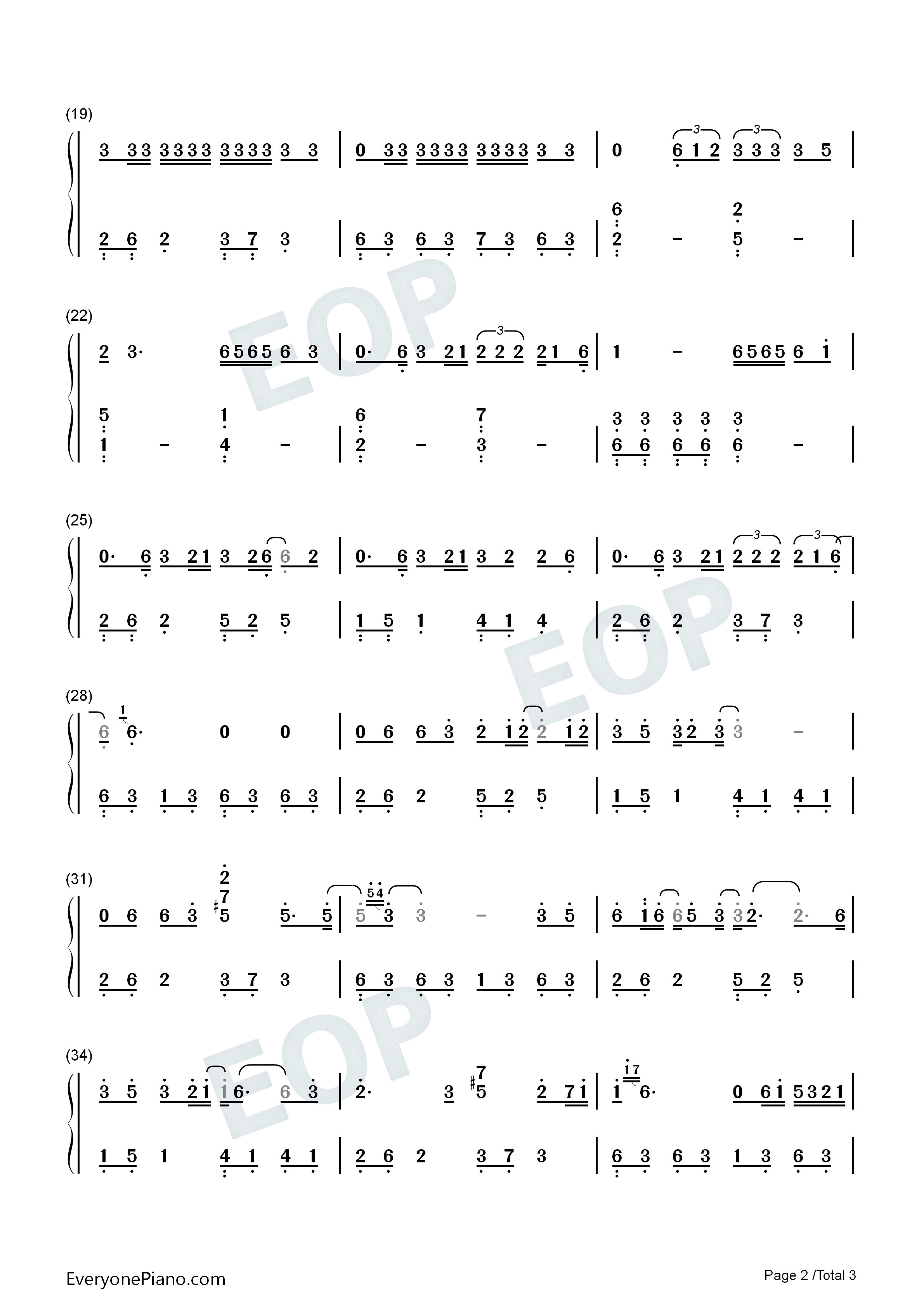 再见莫妮卡钢琴简谱_彭席彦_Franky弗兰奇演唱