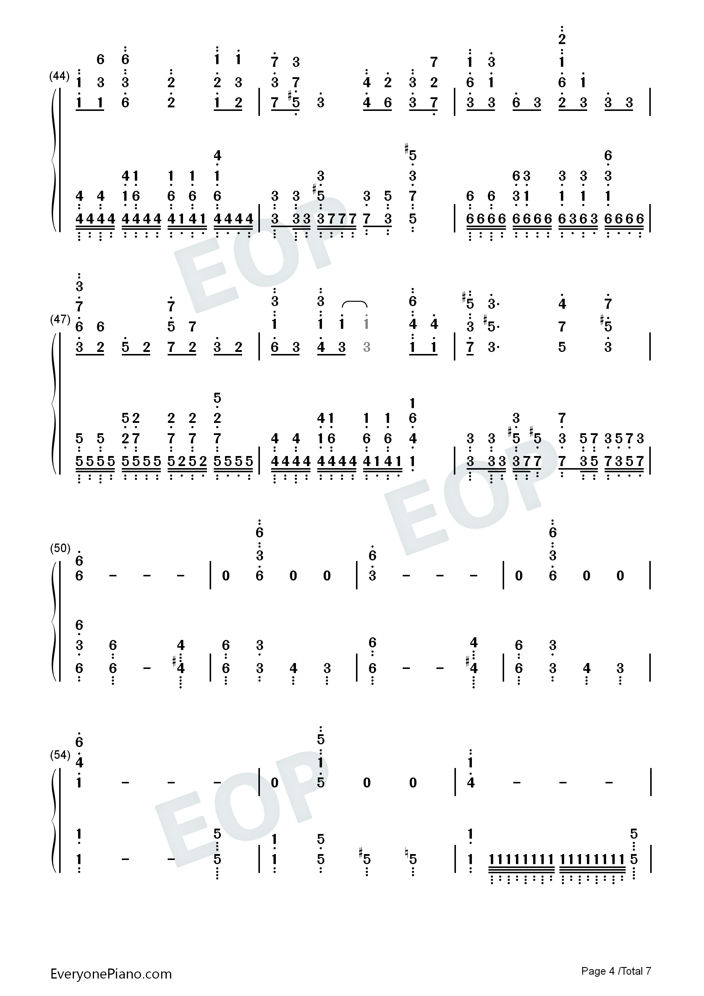 The_SCP_Foundation_Main_Theme钢琴简谱_Ajoura演唱