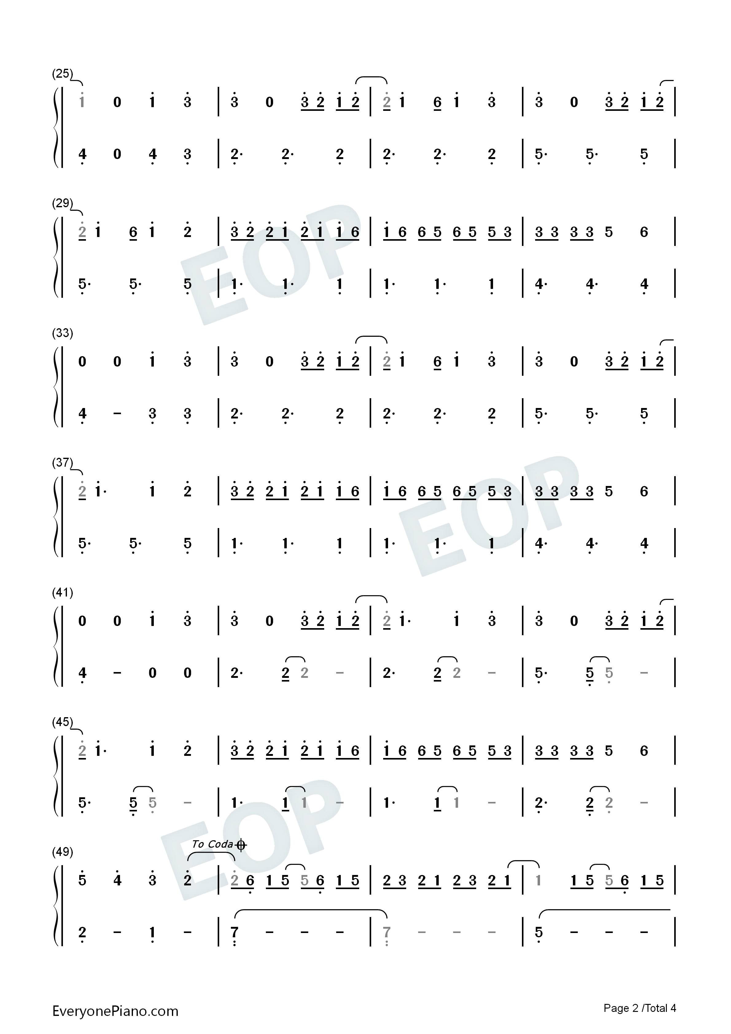 Maybe_You_Are_the_Problem钢琴简谱_Ava_Max演唱