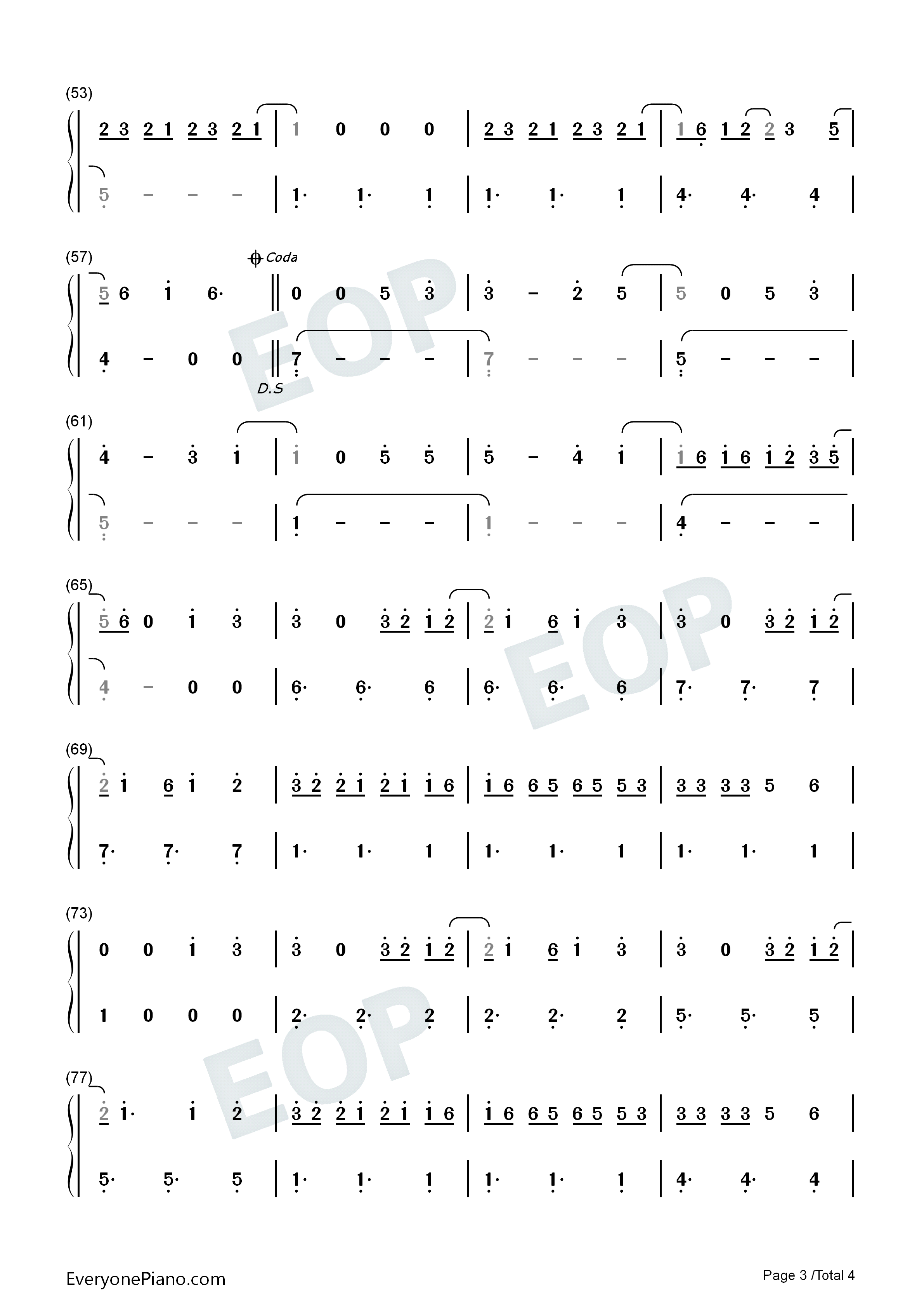 Maybe_You_Are_the_Problem钢琴简谱_Ava_Max演唱