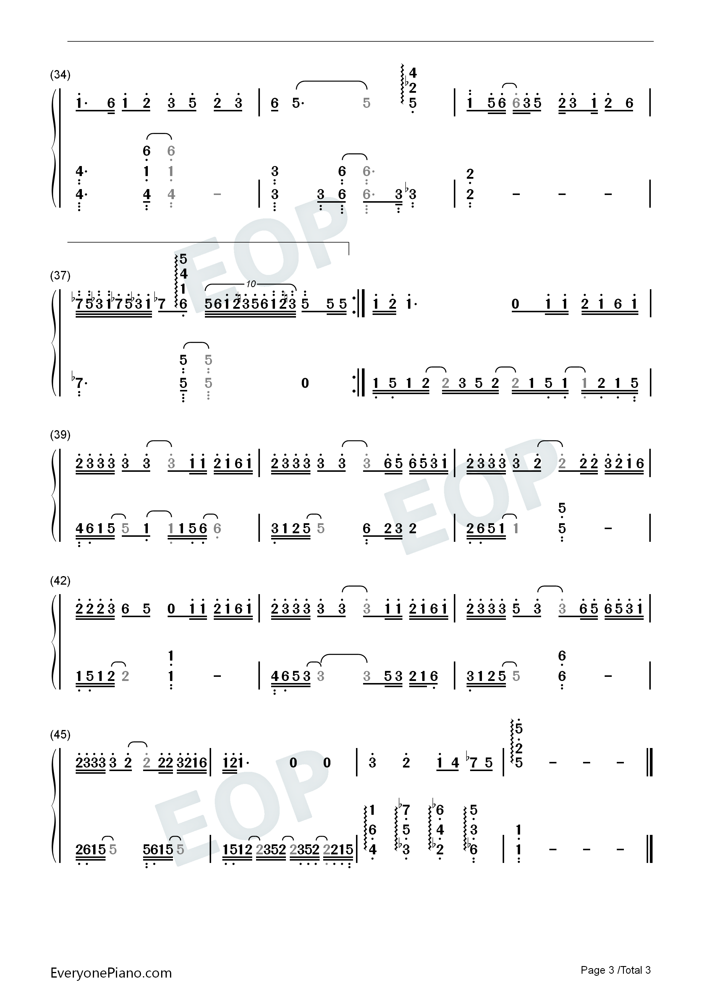 红颜如霜钢琴简谱_周杰伦演唱