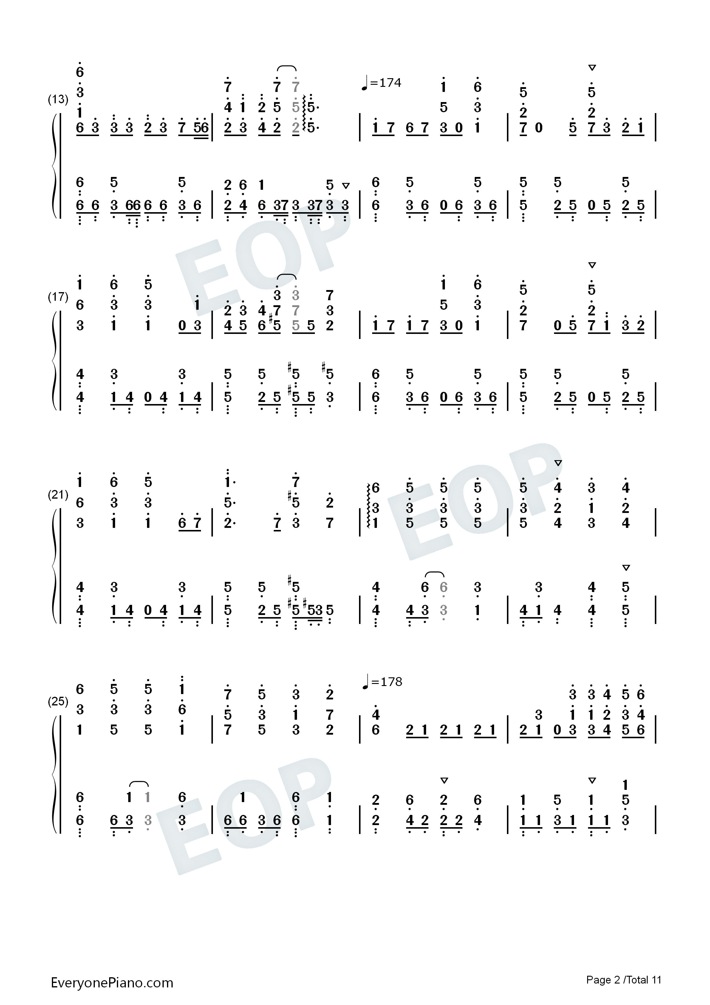 ALIVE钢琴简谱_ClariS演唱