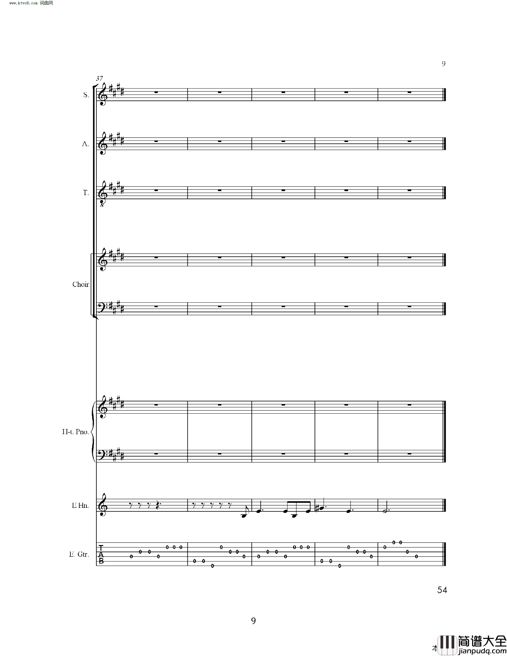 举金杯Raise_the_Championship_Cup(为2008_奥运会所作)简谱_Johnson_Gao曲谱