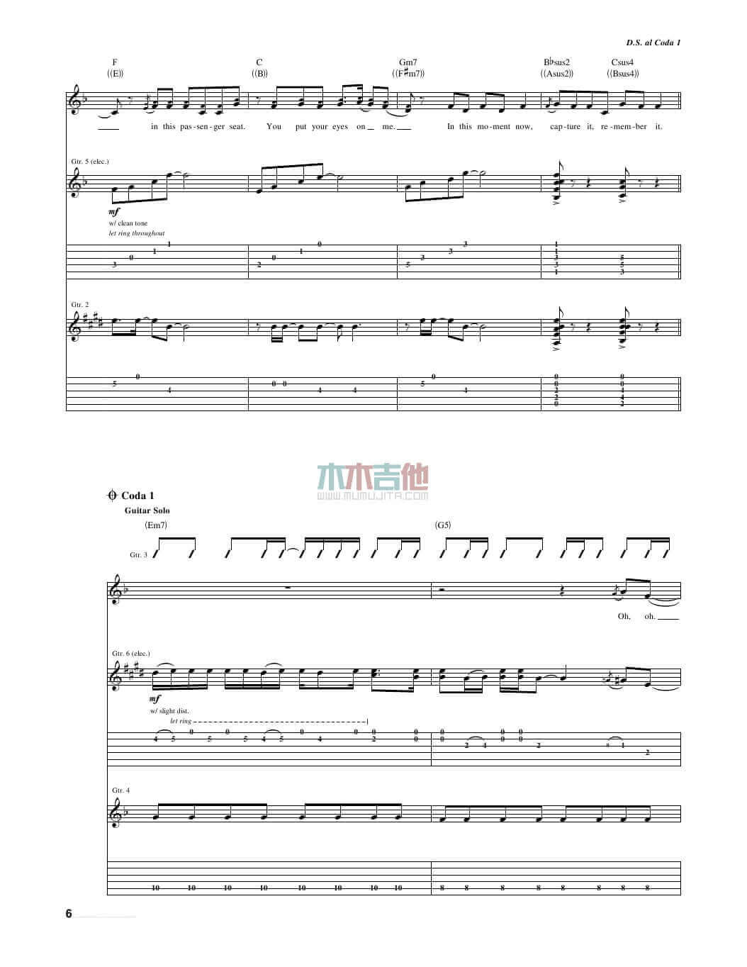 fearless吉他谱_A调女生版_Taylor_Swift