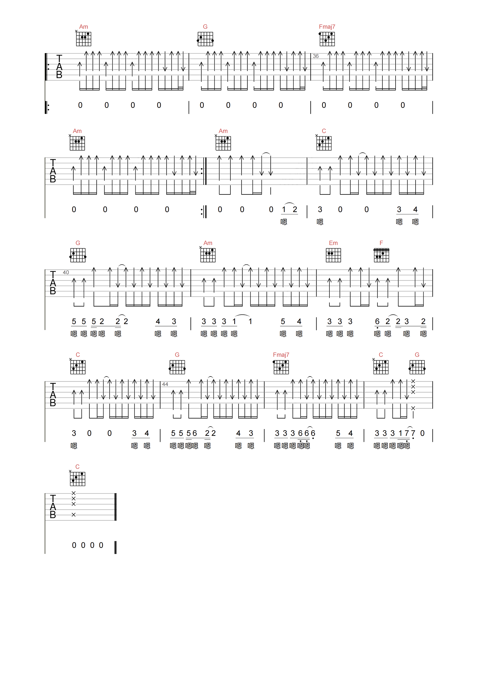 刘森_疯土_吉他谱_B调原版弹唱谱