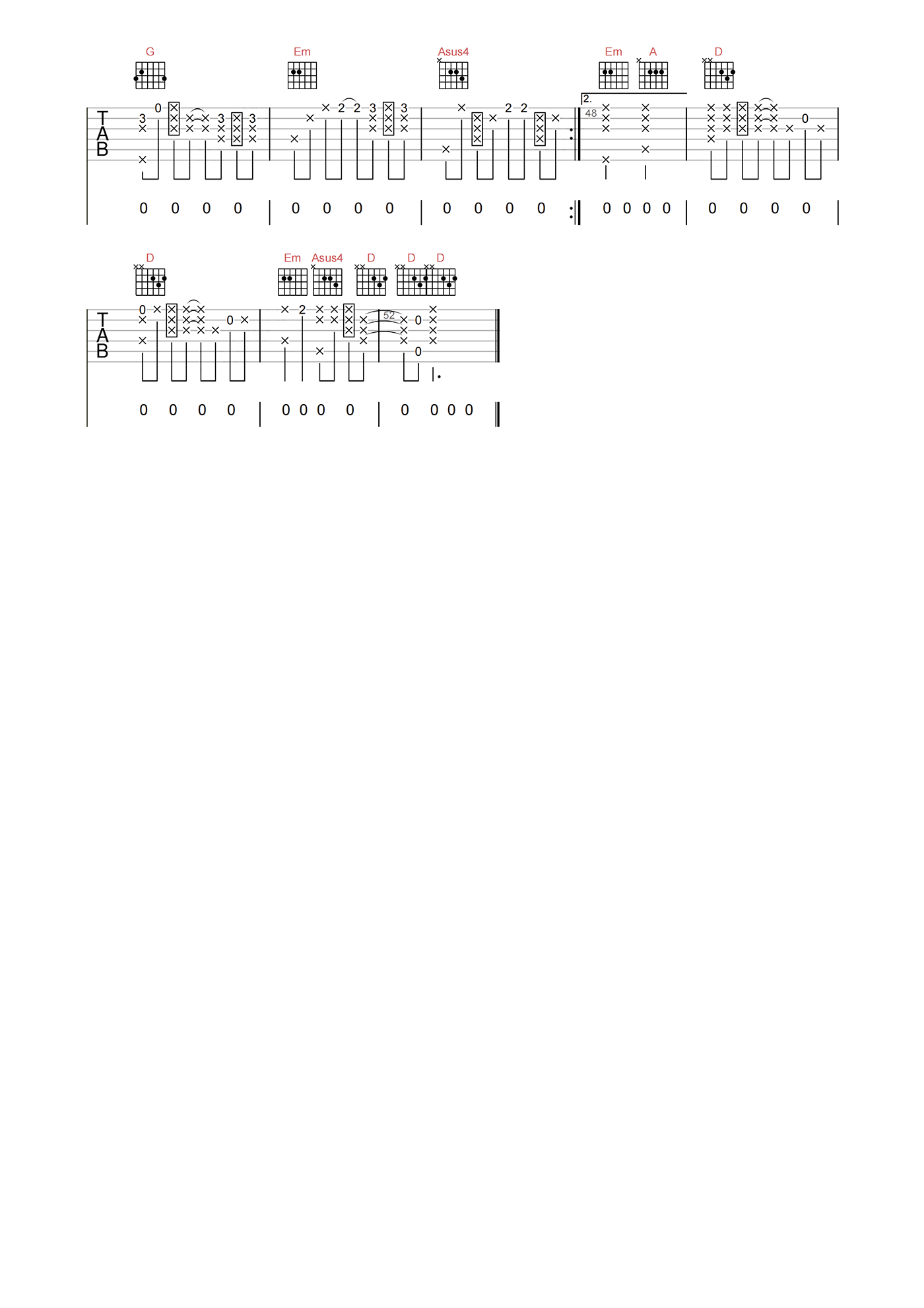 走过咖啡屋吉他谱_千百惠_D调原版弹唱谱_高清六线谱