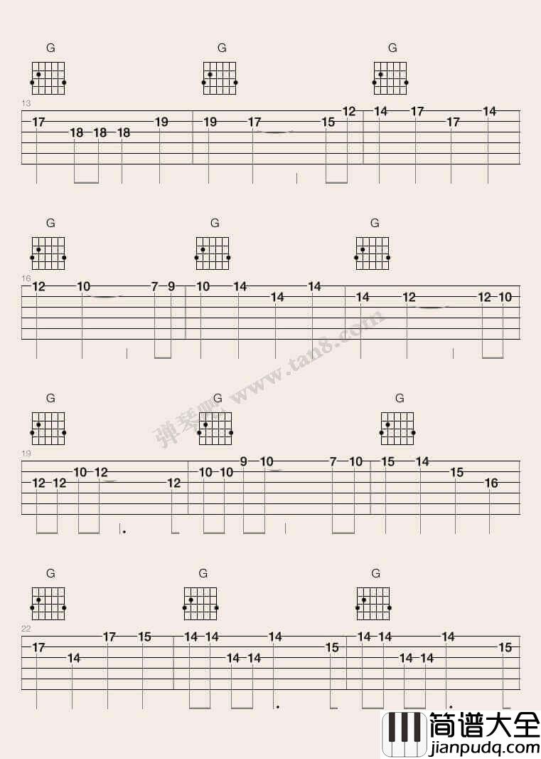 野孩子吉他谱_D调_杨千嬅