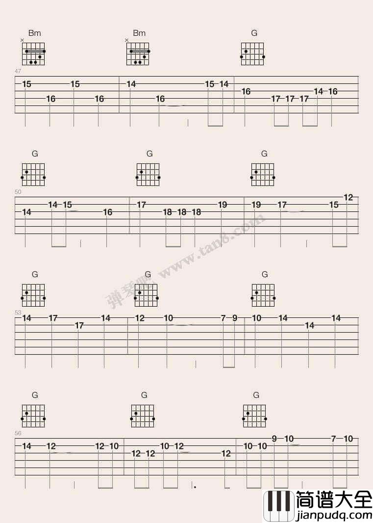 野孩子吉他谱_D调_杨千嬅