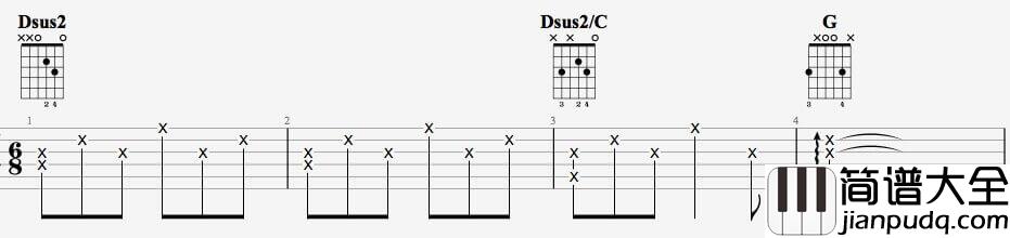陪你度过漫长岁月吉他谱_D调精选版_陈奕迅
