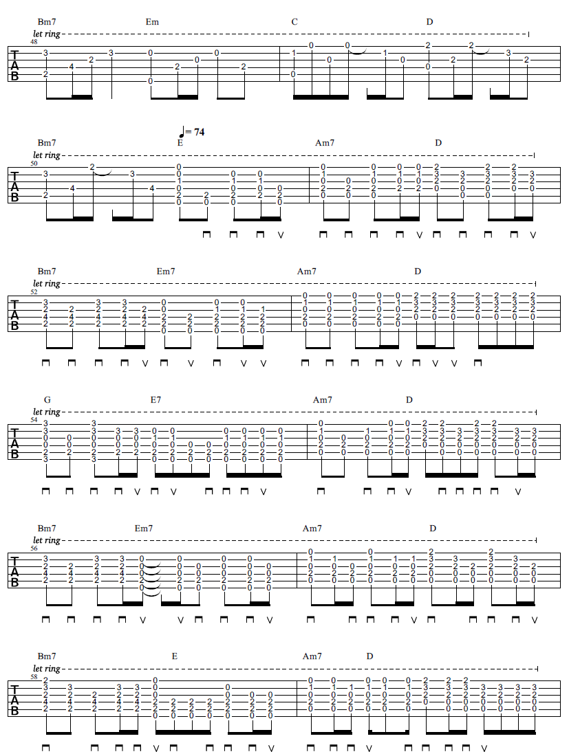 风向仪指弹吉他谱5-Depapepe
