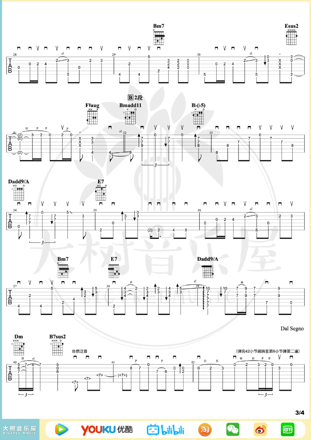Angelina指弹吉他谱3-Tommy-Emmanuel