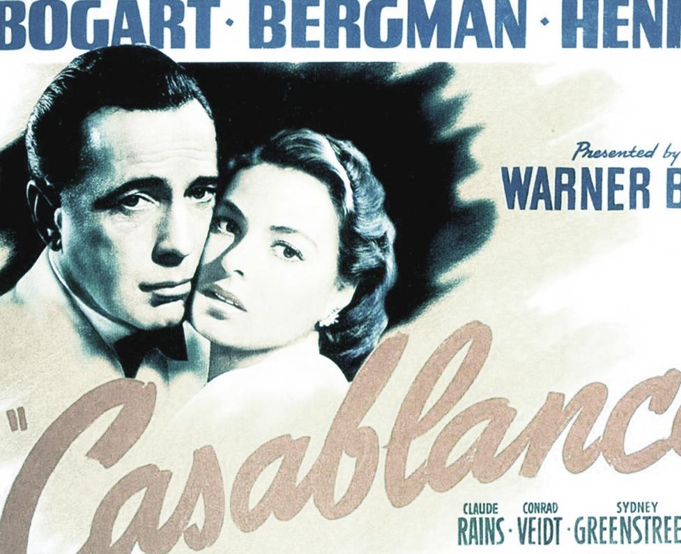 Casablanca卡萨布兰卡吉他谱_北非谍影 A调扫弦版_贝蒂·希金斯