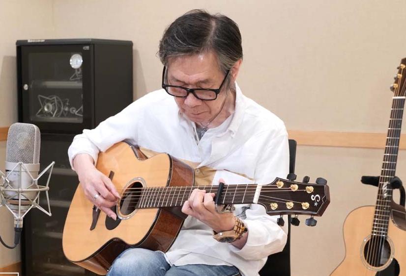 《我只在乎你》指弹谱_冈崎伦典_吉他独奏谱_高清图片谱