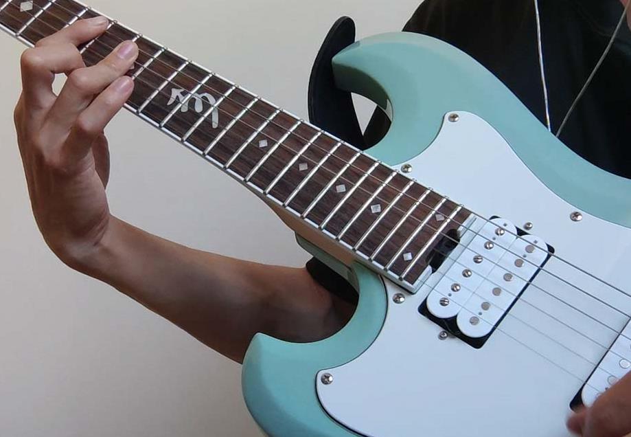 电吉他练习谱《Folk - Learn Rythm Feu De Camp Guitar》_电吉他乐谱