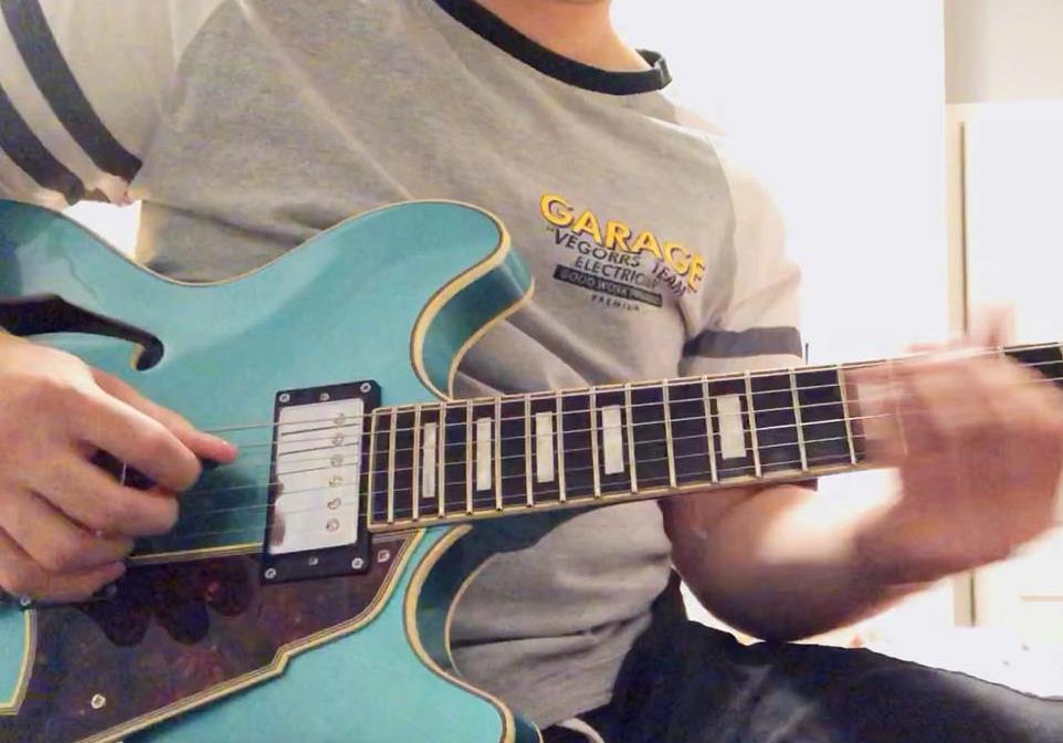 电吉他365日练习《在小调五声音阶中加入其他音符》第35周_电吉他乐谱