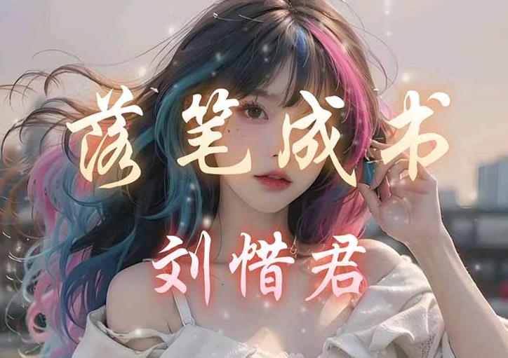 落笔成书吉他谱_刘惜君_G调原版弹唱谱_图片六线谱