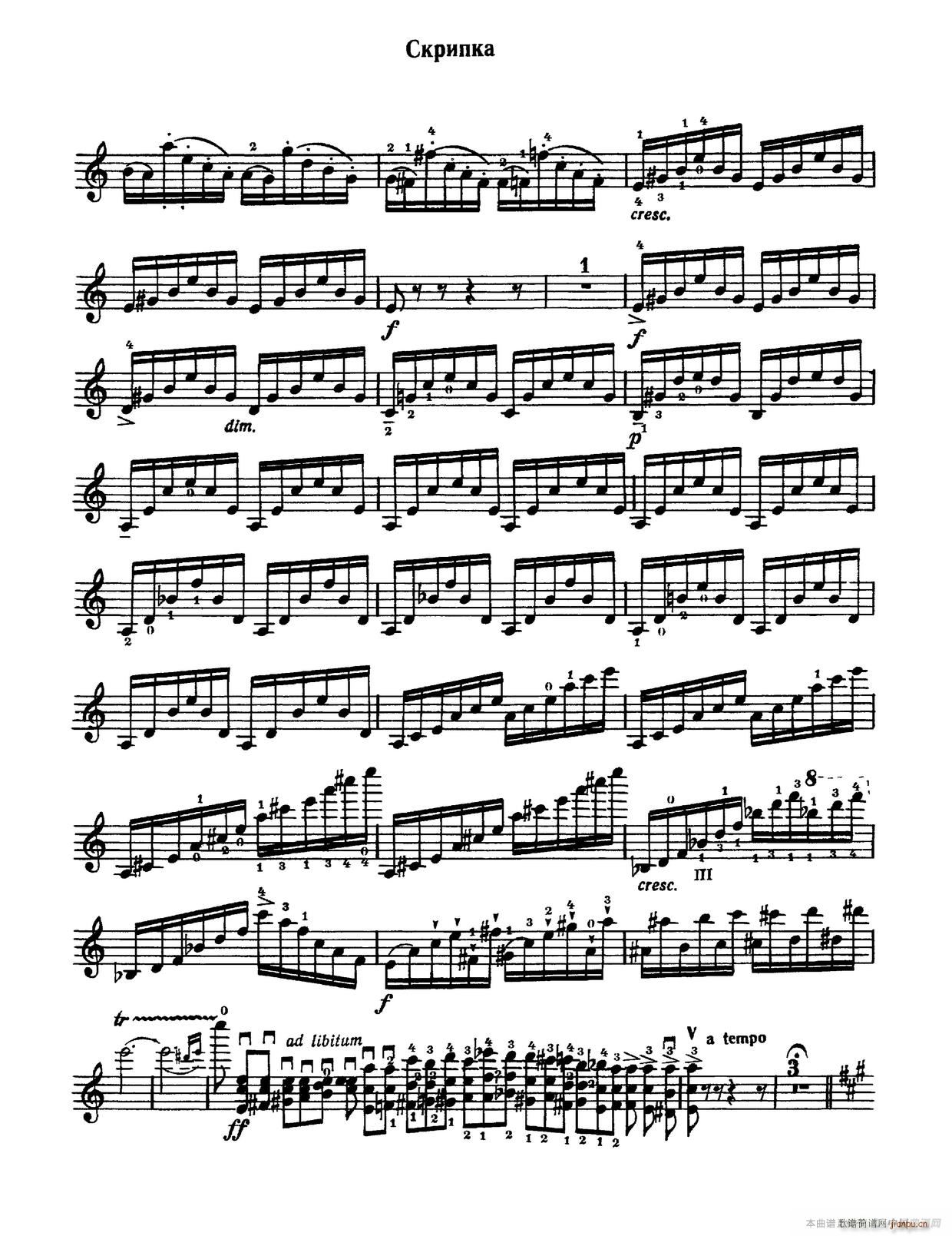 引子与回响(小提琴谱)7