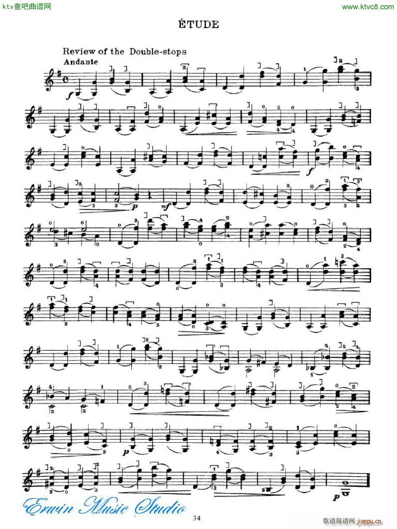 拉奥诺克斯 实用小提琴练习方法 第二部份 29 42(小提琴谱)6