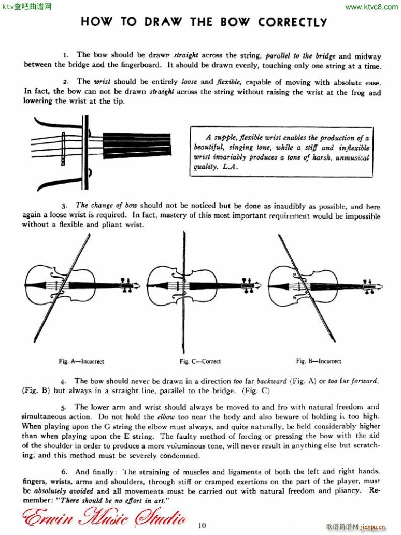 麦亚班克小提琴演奏法第一部份 初步演奏法1(小提琴谱)10