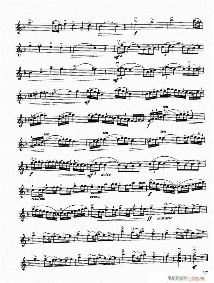 （下册）301-340(小提琴谱)27