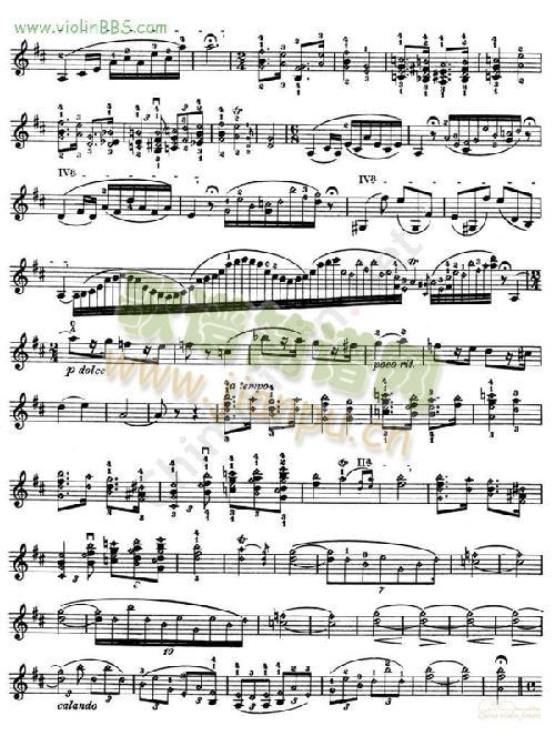 克莱斯勒-帕克尼尼(Le(小提琴谱)5