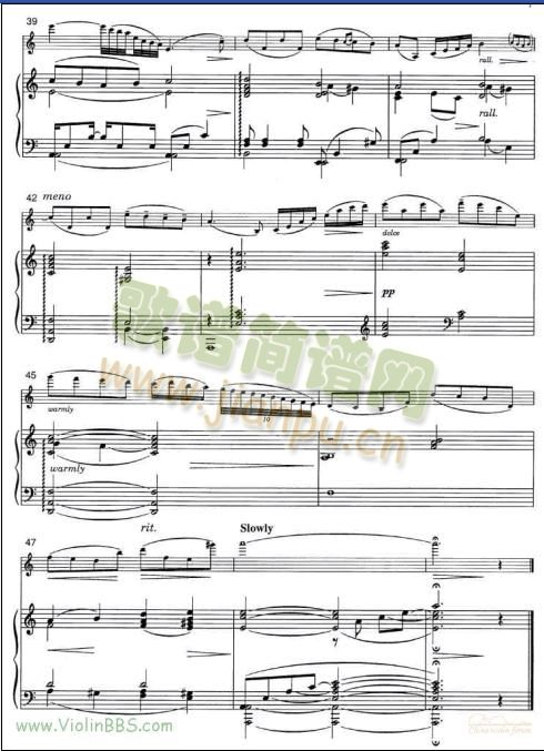 辛德勒的名单(小提琴谱)5