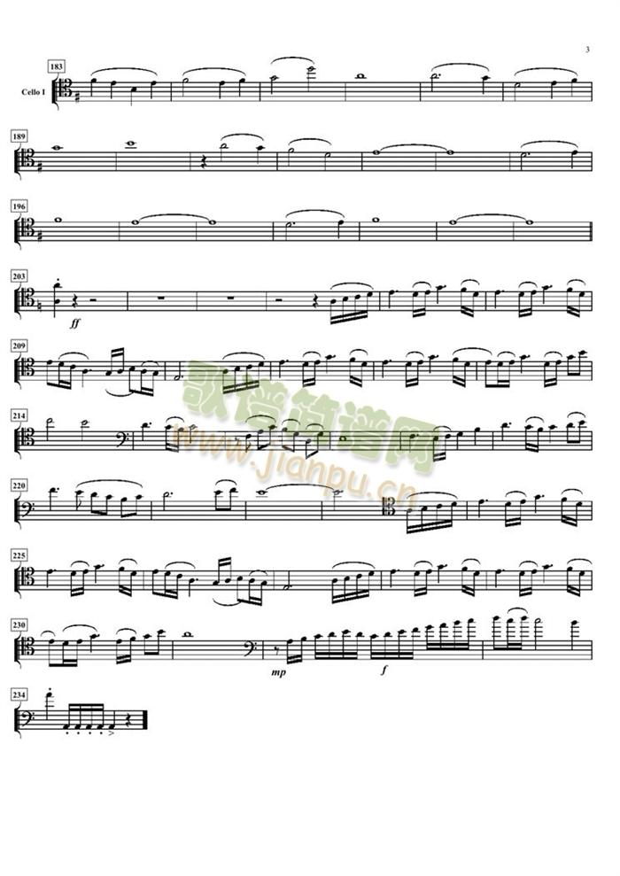 Inuyasha(小提琴谱)3