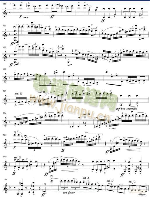 西班牙交响曲(小提琴谱)3