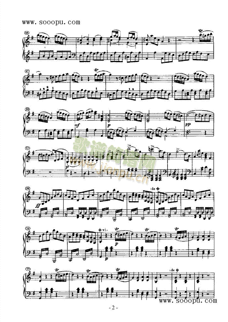 维奥蒂第二十三小提琴协奏曲弦乐类小提琴(其他乐谱)3