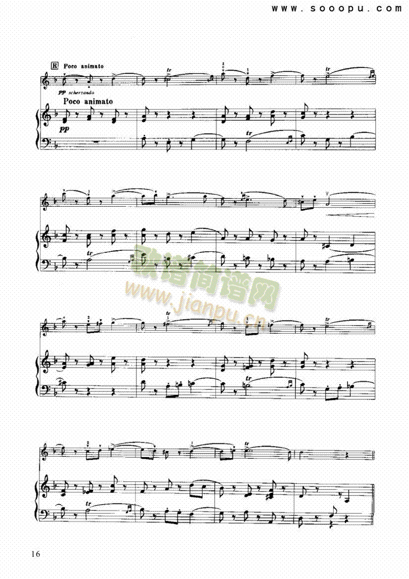 福利亚变奏曲弦乐类小提琴(其他乐谱)16