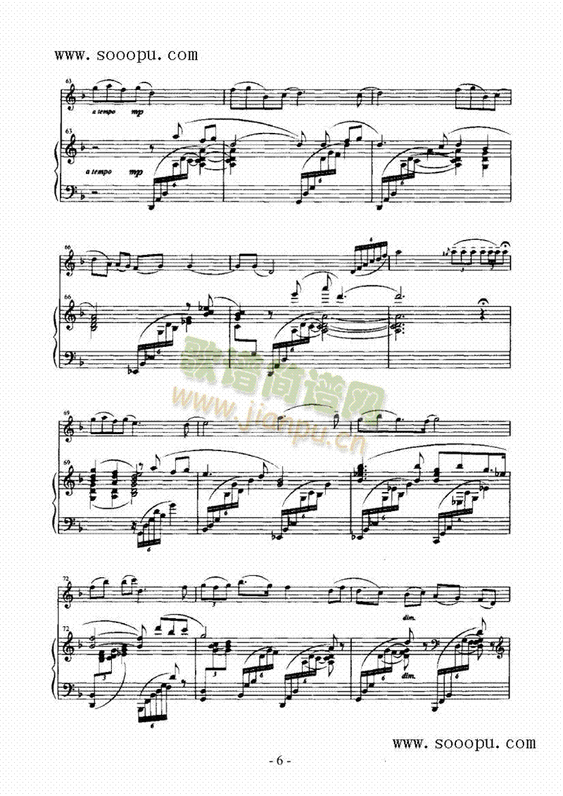 金色的秋天弦乐类小提琴(其他乐谱)6