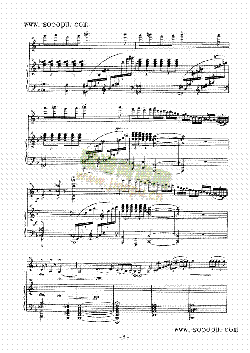 金色的秋天弦乐类小提琴(其他乐谱)5