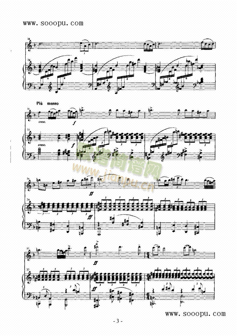 金色的秋天弦乐类小提琴(其他乐谱)3