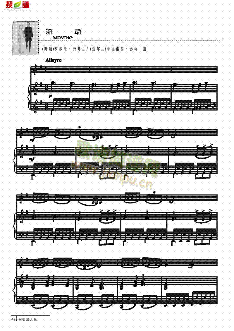 流动-钢伴谱弦乐类小提琴(其他乐谱)1