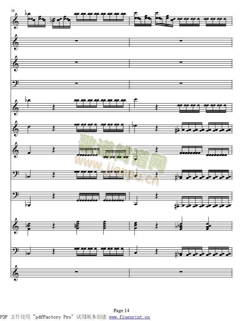 维瓦尔蒂四季 冬小提琴协奏曲9-16(其他)6