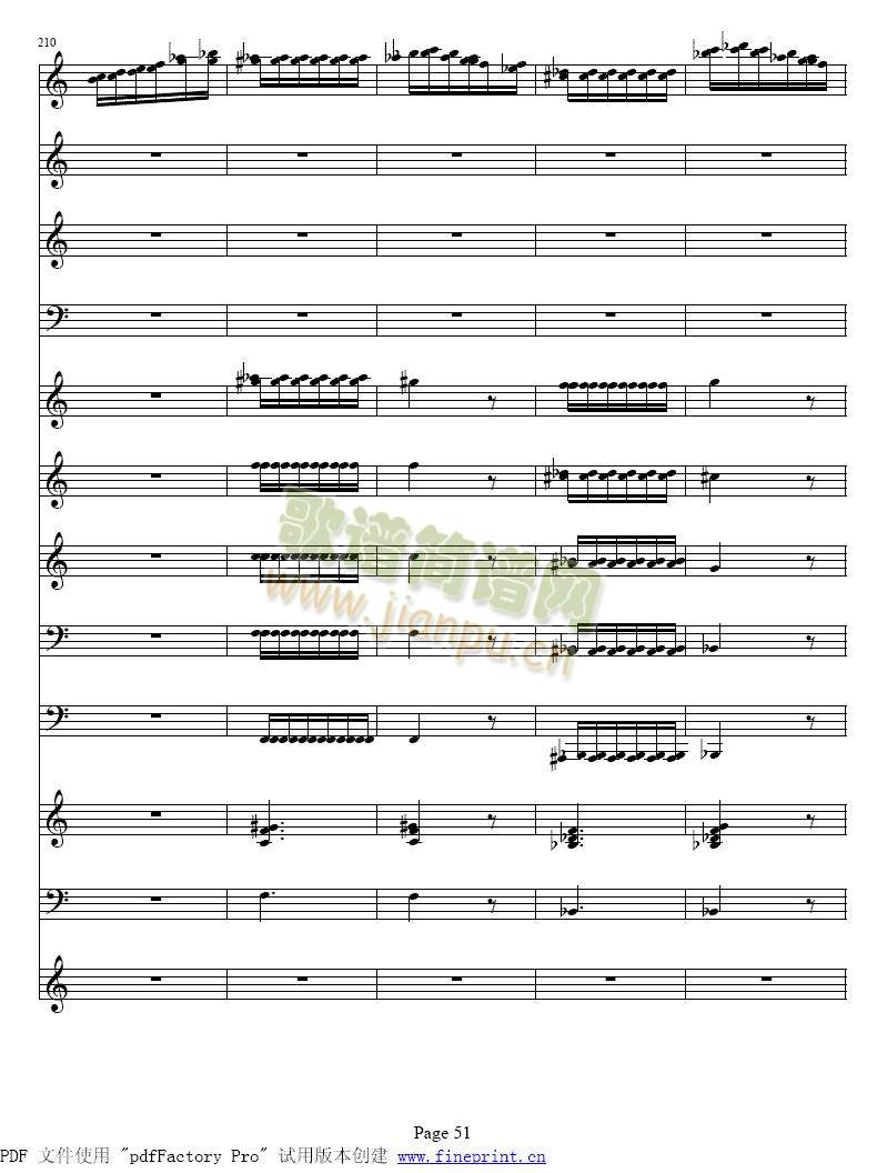 维瓦尔蒂四季 冬小提琴协奏曲49-55(其他)3