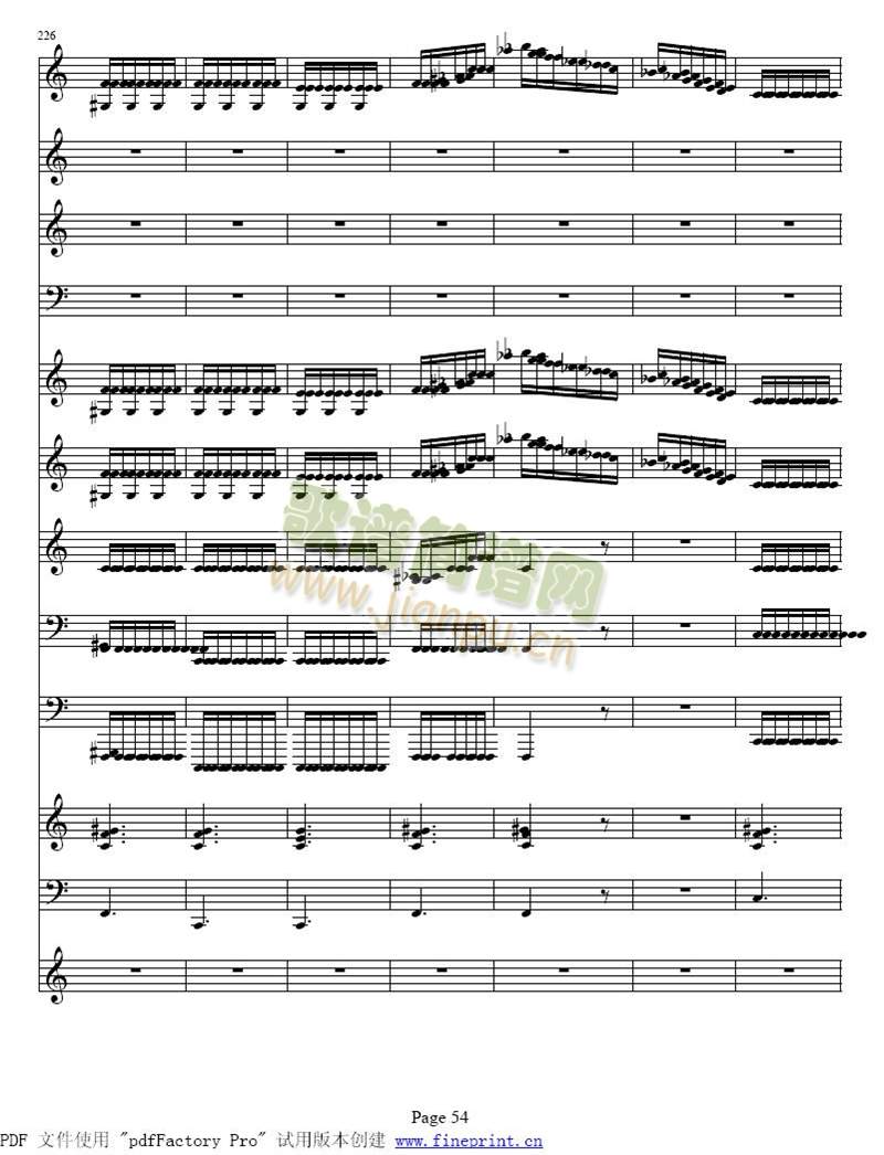 维瓦尔蒂四季 冬小提琴协奏曲49-55(其他)6